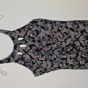 Septangle Womens Pasily Print Swim Top